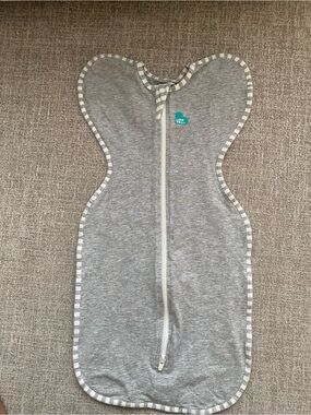 Love To Dream Grey Baby Swaddle Sleep Sack - Newborn